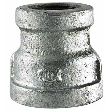 LDR INDUSTRIES 2 IN X 1 IN GALVANIZED REDUCING COUPLING 501855